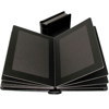 Adorama Pro Photo Album, Black Leatherette Cover with Library Bound Black Pages, Holds 36 8" x 10" Prints