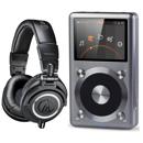 Audio-Technica ATH-M50x Pro Monitor Headphones + FiiO X3 Lossless Music Player