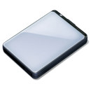 Buffalo MiniStation Plus 1TB USB 3.0 Portable Hard Drive - Silver or Red