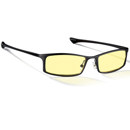 Gunnar Optiks Phenom Full Rim Computer Glasses with Amber Tinted Lenses - Onyx Frame