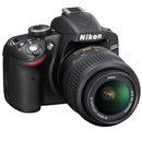 Nikon D3200 24.2MP Digital SLR Camera with 18-55mm f/3.5-5.6G VR Zoom Lens - Refurbished