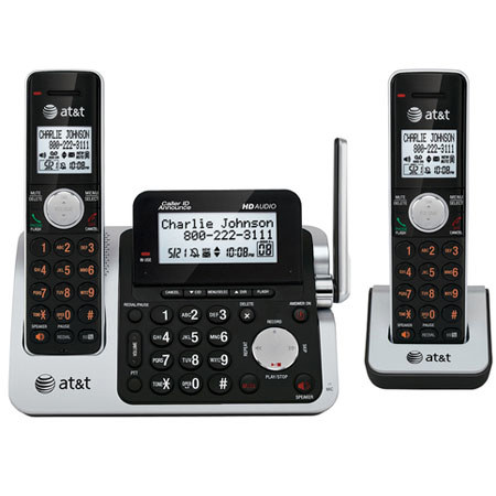 AT & T CL83201 2 Handset Answering System with Dual Caller ID/Call Waiting