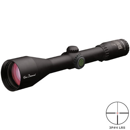 Burris Optics 3-12x50mm Euro Diamond LRS Series Riflescope, Matte Black Finish with Illuminated German 3P#4 Reticle, 30mm Tube.