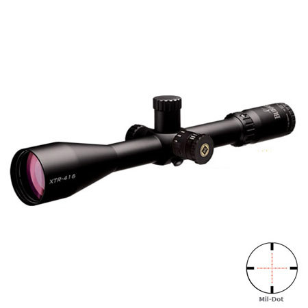 Xtreme Tactical 4-16x50mm Riflescope Reticle: Mil-Dot