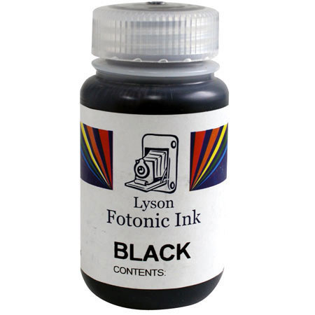 Lyson Fotonic Photo Black 8 oz. Bulk Ink Bottle for Epson Stylus 1270, 1280, 2000P and most 4 & 6 Color Inkjet Printers