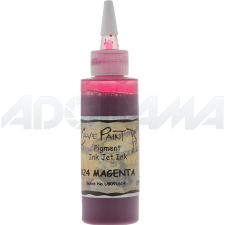  Lyson Cave Paint R24 Magenta Ink, 4 oz. Bulk Bottle for the 8 Color Bulk System for Epson Stylus Photo R2400 Inkjet Printer 