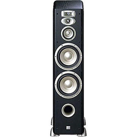 UPC 050036909655 product image for JBL L890 4-Way Dual 8" (200mm) 250W Floorstanding Speaker, Black | upcitemdb.com