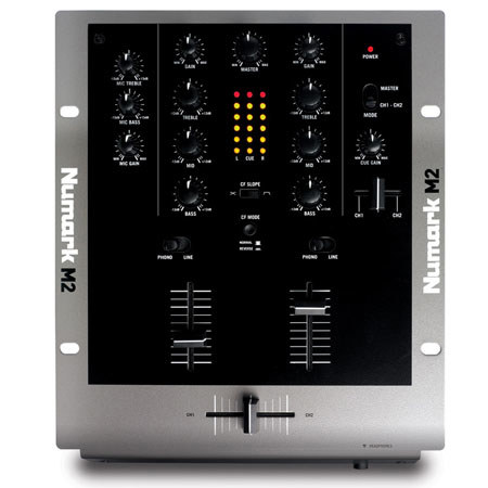 UPC 676762155212 product image for Numark M2 10" Two-Channel DJ Mixer with 3-Band EQ | upcitemdb.com