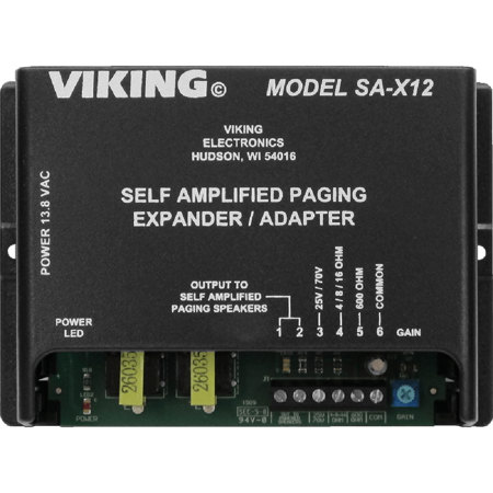 UPC 615687224856 product image for Viking Electronics SA-X12 Self Amplified Paging System Expander/Adapter | upcitemdb.com