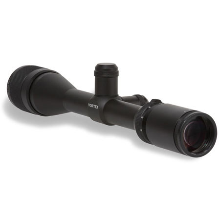 Vortex Optics 4-12x40mm Crossfire II AO Rifle Scope, Matte Black Finish with Dead-Hold BDC MOA Reticle & Adjustable Objective.