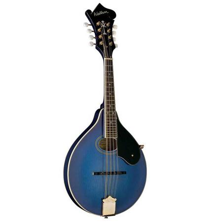 UPC 801128006635 product image for Trans  Blue "A"  Style  - ?  O  hole Americana Mandolin with Solid  Si | upcitemdb.com