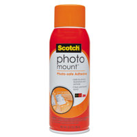 

3M Scotch Photo Mount Photo-Safe Spray Adhesive, 10.25 oz, Aerosol