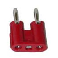 

Audio 2000s ACC3118R Dual Banana Plug, Red