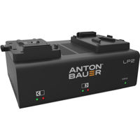 

Anton Bauer LP2 Low Profile Dual V-Mount Priority-Based Simultaneous 2-Position Battery PowerCharger with LED Display