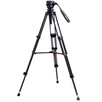 

Acebil i-705DX Tripod System with RMC-P3PL Zoom Control Handle, 9 lb Load Capacity, 62" Max Height