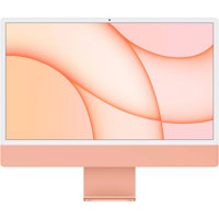 

Apple iMac 24" with Retina 4.5K Display, M1 Chip with 8-Core CPU and 8-Core GPU, 16GB Memory, 512GB SSD, Gigabit Ethernet, Magic Keyboard with Touch ID, Orange, Mid 2021