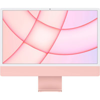 

Apple iMac 24" with Retina 4.5K Display, M1 Chip with 8-Core CPU and 8-Core GPU, 8GB Memory, 2TB SSD, Gigabit Ethernet, Magic Keyboard with Touch ID and Numeric Keypad, Pink, Mid 2021