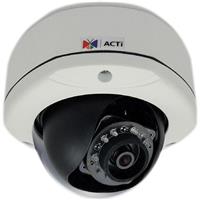 

ACTi E75 Day/Night Outdoor IP Dome Camera with Adaptive IR LED, Basic WDR, SLLS & Fixed Lens, 1.3MP, 1280x720, 60fps, H.264 HP, MJPEG, PoE