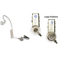 

Audio Implements OCCSO-R On-Camera Audioclarifiers with Custom Ear Mold, Coiled Acoustic Tube and Oversize Ring in Receiver Clip for Right Ear, Tinted Ear Mold & Tube