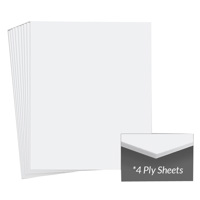 

Archival Methods 100% Cotton Museum Board, 24x30", 4 Ply, Bright White, Package of 15