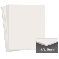 

Archival Methods 17x22" 4-Ply Antique White 100% Cotton Museum Board, 15 Pack