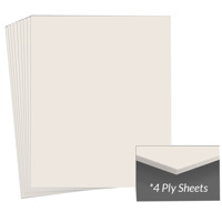 

Archival Methods Museum Board 24x30 Natural White 4 Ply PKG 15