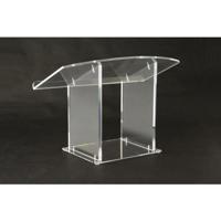 

AmpliVox SN3085-OK Clear Acrylic Tabletop Podium Stand