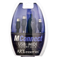 

Art Pro Audio 6.5' MConnect USB To MIDI Cable