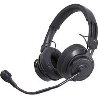 

Audio-Technica BPHS2-UT Broadcast Stereo Headset with Hypercardiod Dynamic Boom Microphone, Unterminated Connector