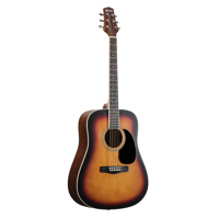 

Boroughs B30DSB Dreadnought Acoustic Guitar. Sunburst