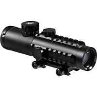 

Barska 4x30 Electro Sight Tactical Multi Rail Riflescope with Illuminated Dual Color Mil-Dot Reticle, Fully Coated, 30mm Tube