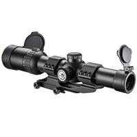 

Barska 1-6x24 Tactical Riflescope, Matte Black with Illuminated Red/Green Mil-Dot Reticle, 30mm Tube Diameter, Cantilever Scope Mount