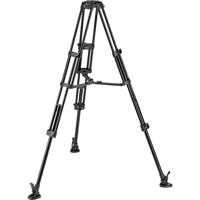 

Manfrotto Aluminum Twin Leg Video Tripod with Mid-Level Spreader, 55 lb Load Capacity