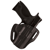 

Bianchi P.I. Left Hand Belt Slide Holster for Smith & Wesson 36, 640 & Similar 2" J Frame Revolvers, Black