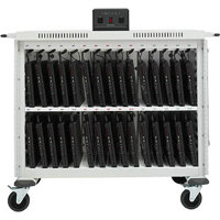 

Bretford Sova L LAP30ULV 30-Unit Storage and Charge Cart for Laptop, Concrete Powder Paint