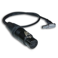 

BeachTek 17.7" BT-LEMO XLR5F to Right-Angle LEMO Adapter Cable