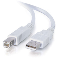 

C2G 5m (16.40') USB 2.0 A/B Cable, White