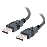 

C2G 2m (6.5') USB 2.0 A Male to A Male Cable, Black