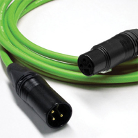 

Canare Star Quad Microphone Audio Cord with L-4E6S Cable and XLR3(M)-(F) Connectors, 5', Green