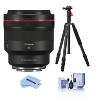 

Canon RF 85mm f/1.2 L USM DS Lens, Bundle with Vanguard VEO 2 235AB Aluminum Tripod