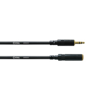 

Cordial Cables Cordial Cables Stereo Headphone/Line Adapter/Extender; 10ft. 1/8" TRS Male to 1/8" TRS Female; 10ft.