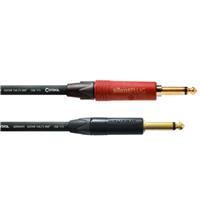 

Cordial Cables Cordial Cables High-Copper Premium Instrument Cable; SilentPlug, 10ft. 1/4" TS Male to 1/4" TS Male SilentPlug, 10ft.