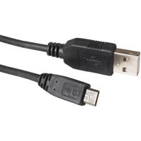 

Cinegears Universal Male USB Type-A to Mini-USB Type-B Cable, USB 2.0, 2.5'