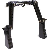 

Cavision Dual Handgrips with 12cm Vertical Extension Pieces for 19mm/15mm Rods