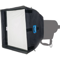 

Chimera Low Heat Quartz LED Lightbanks, 4x Poles, Removable 1/8 Grid Baffle, 1/8 Grid Front Screen, Small, 24x32"