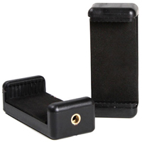 

CAMVATE Smartphone Clip Holder with 1/4"-20 Threaded Mounts, 2-Pack