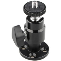 

CAMVATE 1/4"-20 Mini Ball Head Wall/Ceiling Mount for Surveillance Camera