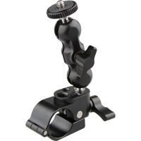 

CAMVATE 1/4" 25mm Rod Clamp 360 Degree Swivel Pea Monitor Mount Adapter with Two Black Knob