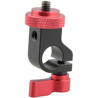 

CAMVATE Single 15mm Rod Clamp, Red Knob