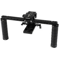 

CAMVATE DSLR Camera Support Rig with Manfrotto-Style QR Plate and Rubber Handgrip